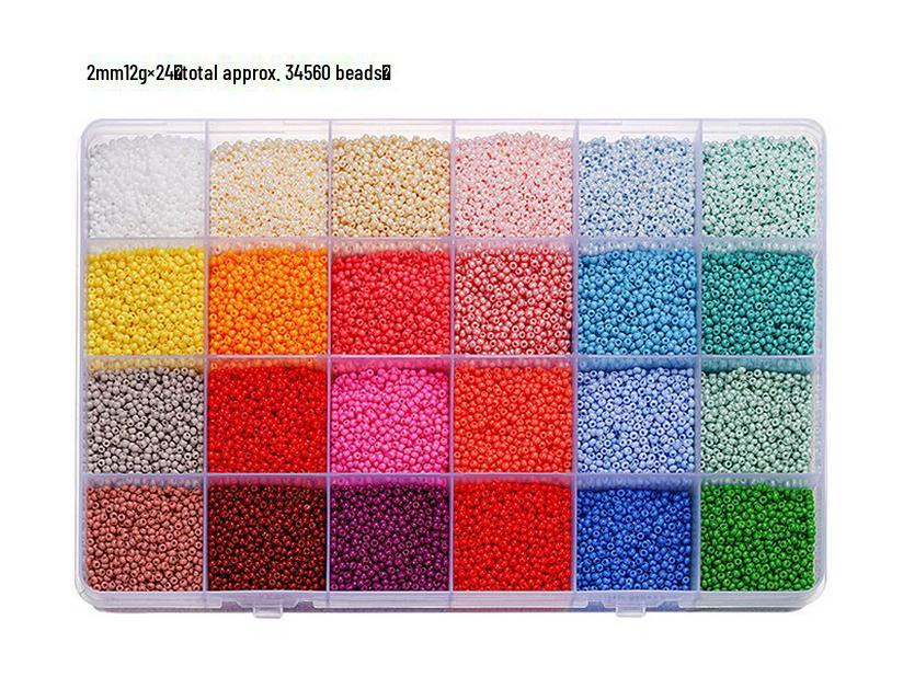 Superb Boxed Glass Seed Beads for Handmade DIY Jewelry