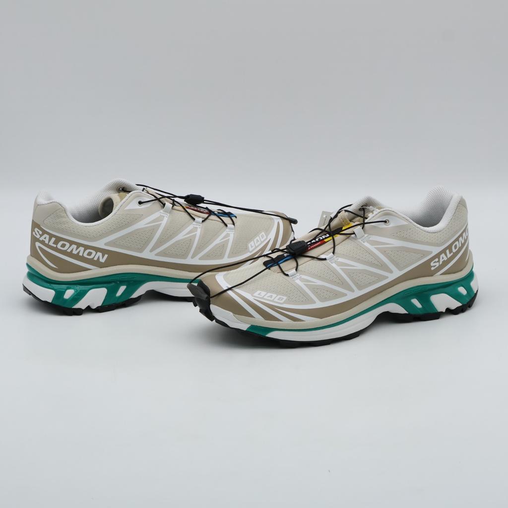 L47864300 Salomon XT-6 Rainy Day Chinchilla Dynasty Green (Men's)