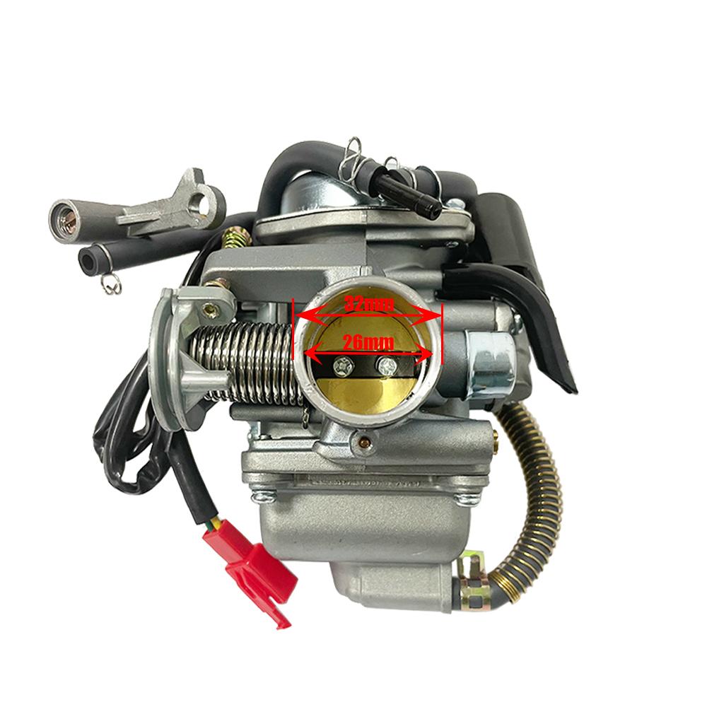 Motorcycle Carburetor PD26J 26mm With Electric Choke For Honda GY6 125cc 150cc Scooter ATV 4 Stroke Accessories Motocross