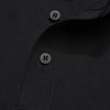 Fila Stylish Minimalist Casual Light Business Quality Versatile Comfortable Knitted Short Sleeve Polo Shirt Men Tops Black Blue F11M612106FBK