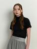 KINDABABY Warmer Turtleneck Top - Black