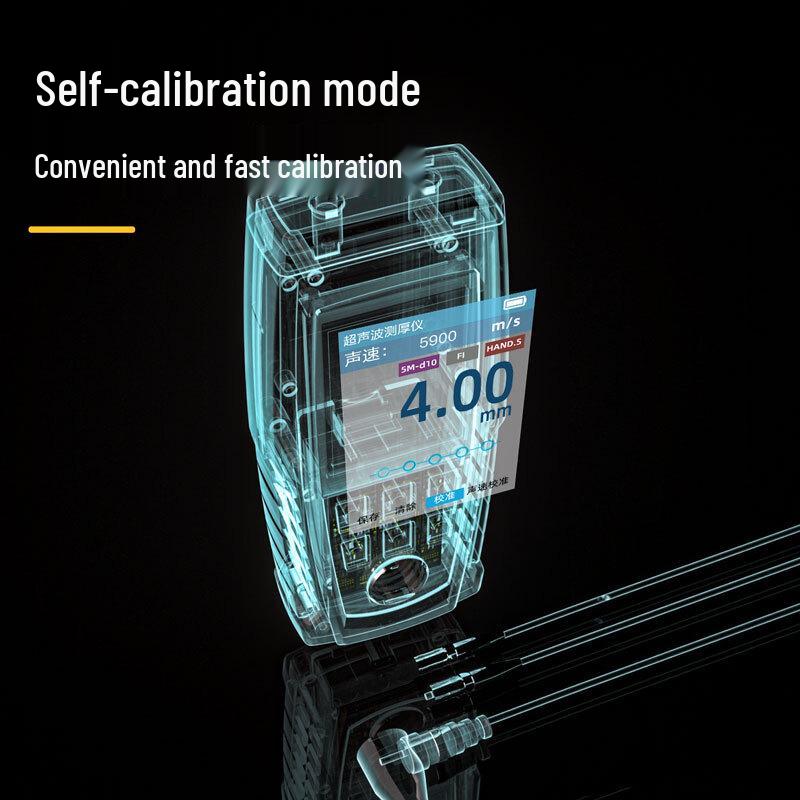Deli High Precision Ultrasonic Thickness Gauge