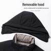 Shanshan Men's Removable Hood Goose Down Jacket