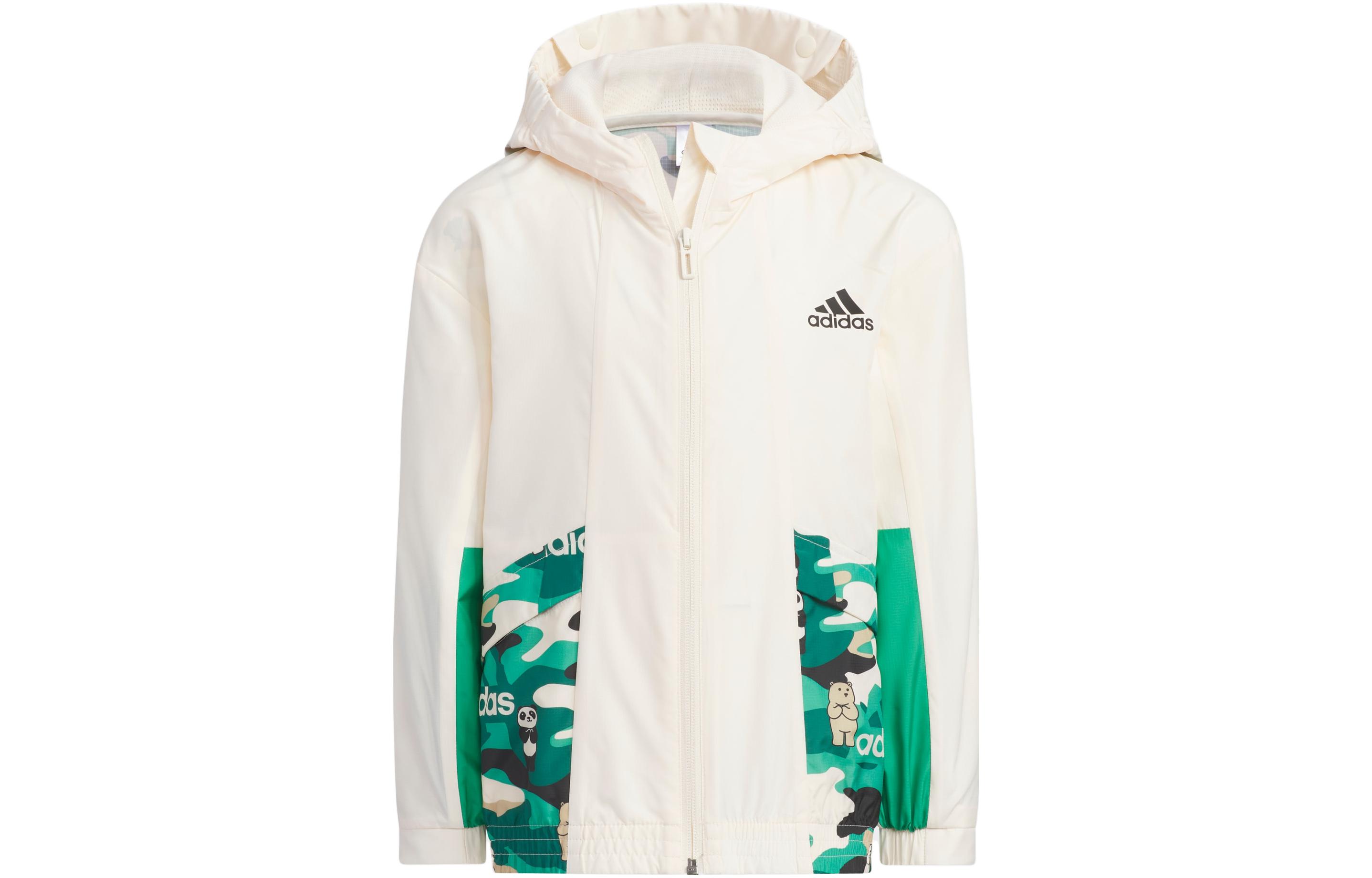 Adidas Kids Jackets Hooded Moderate IN7717 140