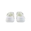 Crocs Crush Clog EVA Bear Buttons Fashionable and Versatile Comfortable Casual Hole Shoes Unisex White
