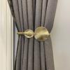 Curtain Buckle, with High-Elastic Spring Holdbacks, Simple Style No-Drill Curtain Clip, for Home Decor And Cable Organizer