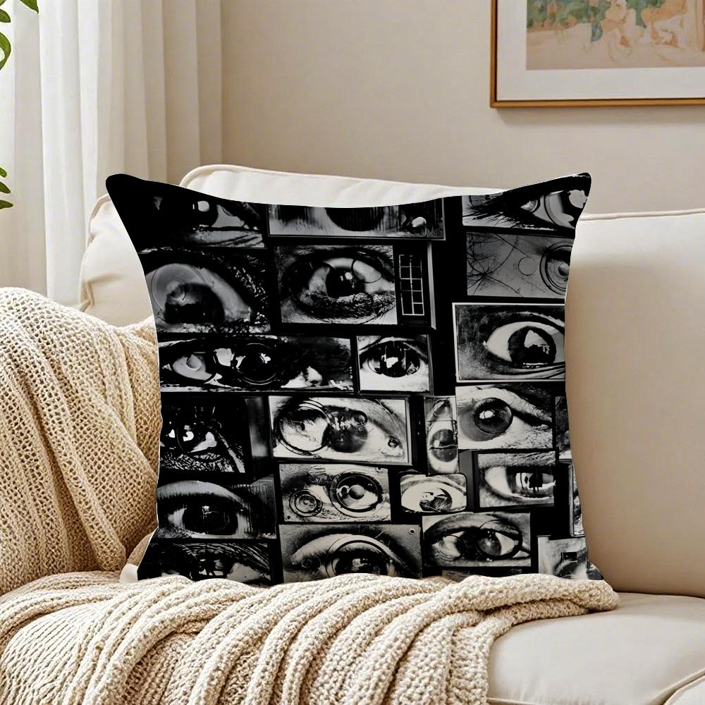 Eyeball Pillow Cool Ins Style Cushion Cushion Cover Pillowcase Anti-Dustmite Living Room Sofa Decor Cushion Room