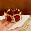Geometric Links Women's Stretch Bracelet Stretch Fit Vintage Bangle Acrylic Bracelet  Daily Outfits