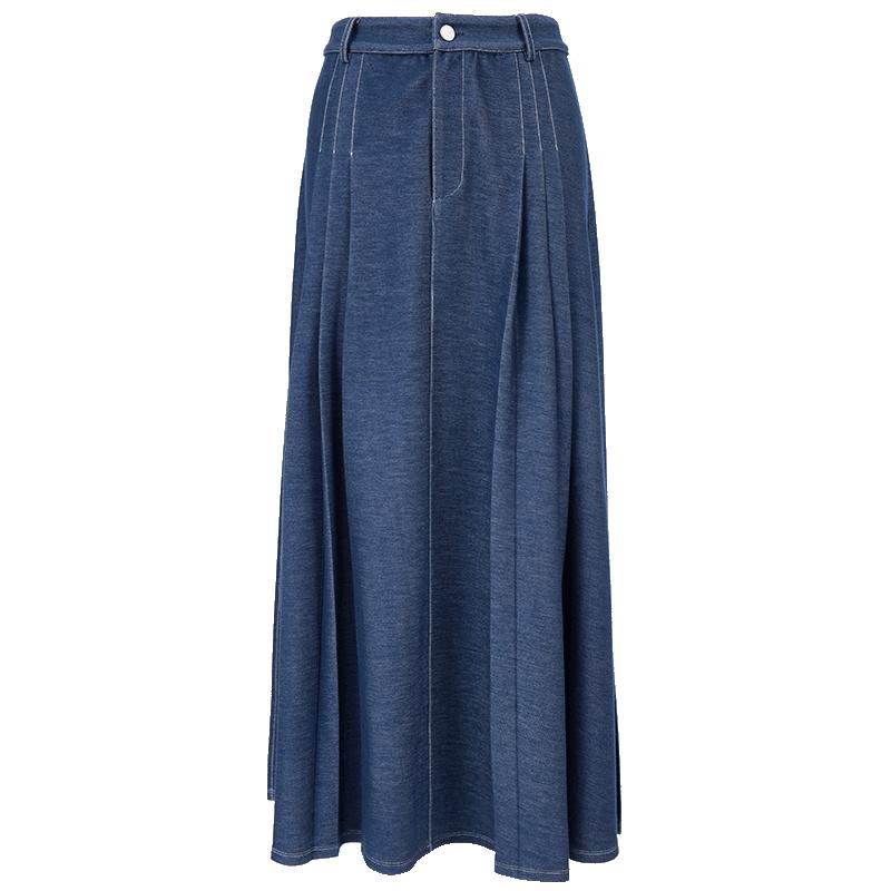 VEROMODA A-Line Pleated Midi Skirt
