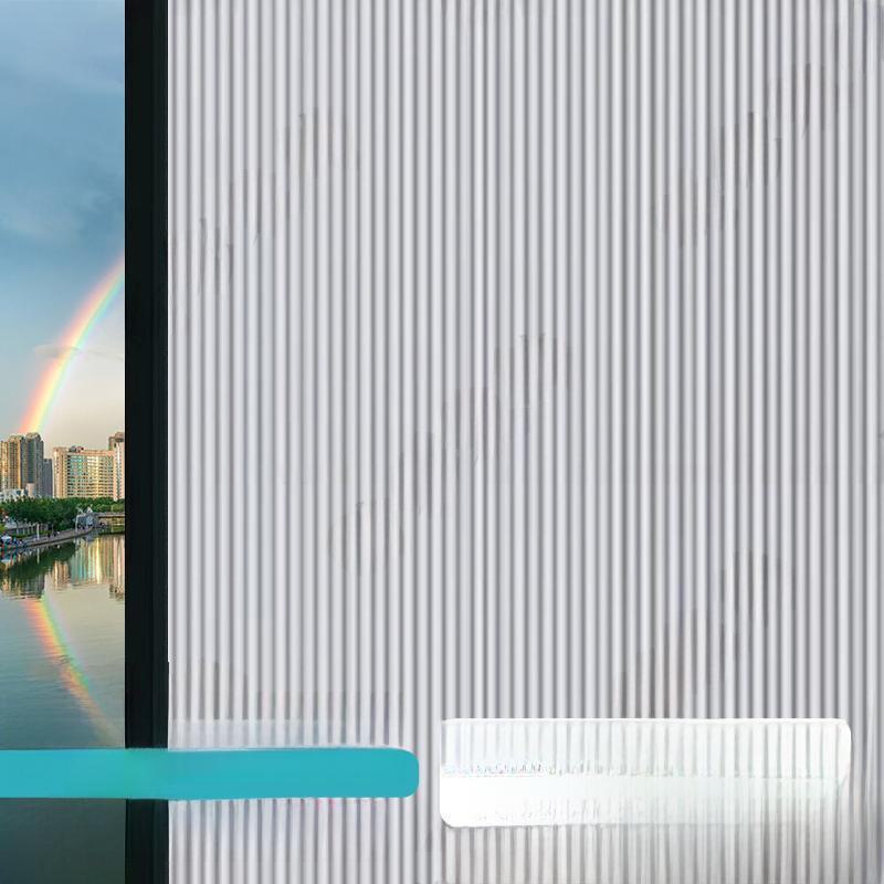 Light-transmitting Frosted Glass Stickers – Privacy Sunshade for Living Room & Bedroom Windows