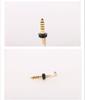 4.4 Male Gold-Plated Precision Connector with Screw Thread, Non-Standard Customizable