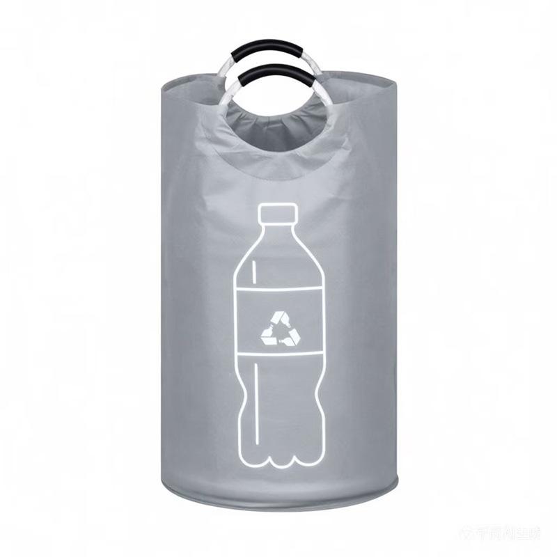 Organizzatore per Bottiglie da 82L con Manico in Alluminio Cesto Spazioso per un Efficace Stoccaggio Domestico
