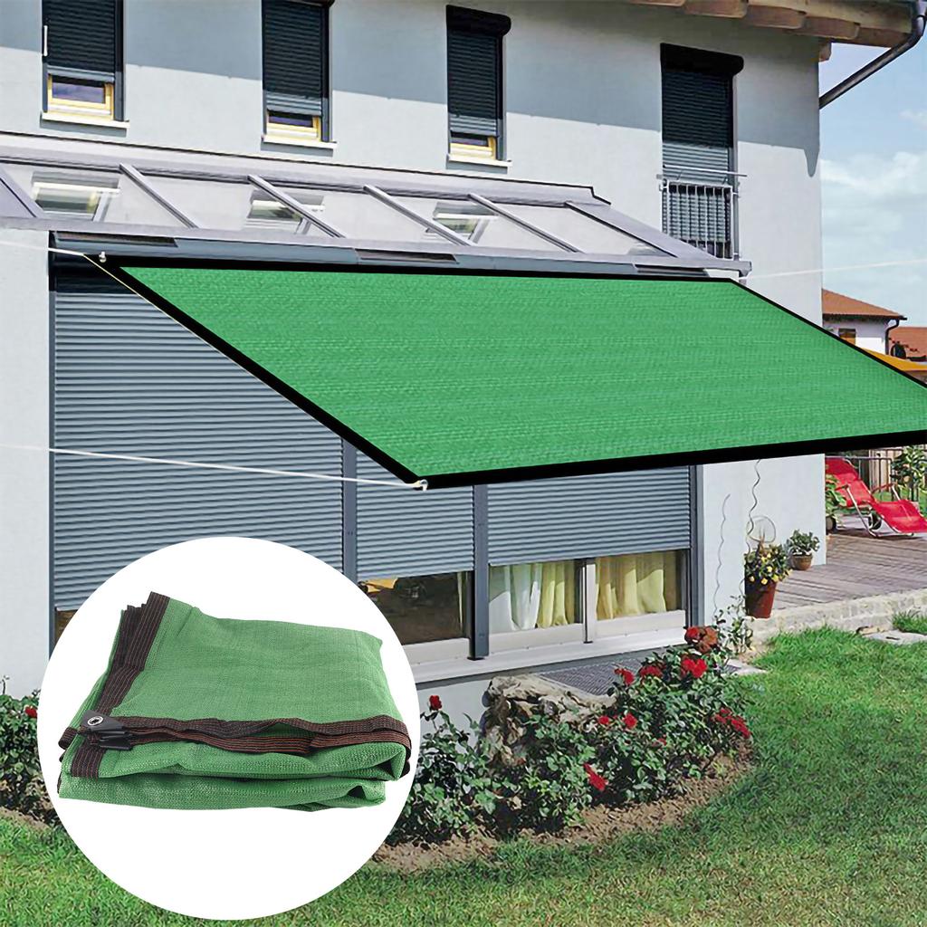 Sonnensegel Atmungsaktives Gewebe Baldachin Markise Unterstand Rechteck UV-Block Baldachin für Terrasse Hinterhof