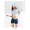 Low Waist Jeans for Women Summer Stretch Light Color Shorts Slim Fit Super Shorts Tight Hot Pants 2025 New Style