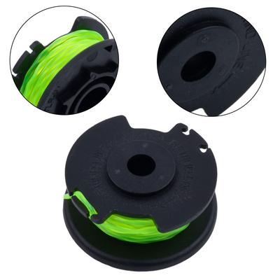 String Trimmer Parts Lawn Mower Trimmer Spool Cap Replacing Spools 3pcs Green Solid Thread : 2mm Outdoor Living