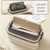 Compartmental Food Container Leak-proof Food Storage Box Portable Insulated Lunch Box  Picnic
