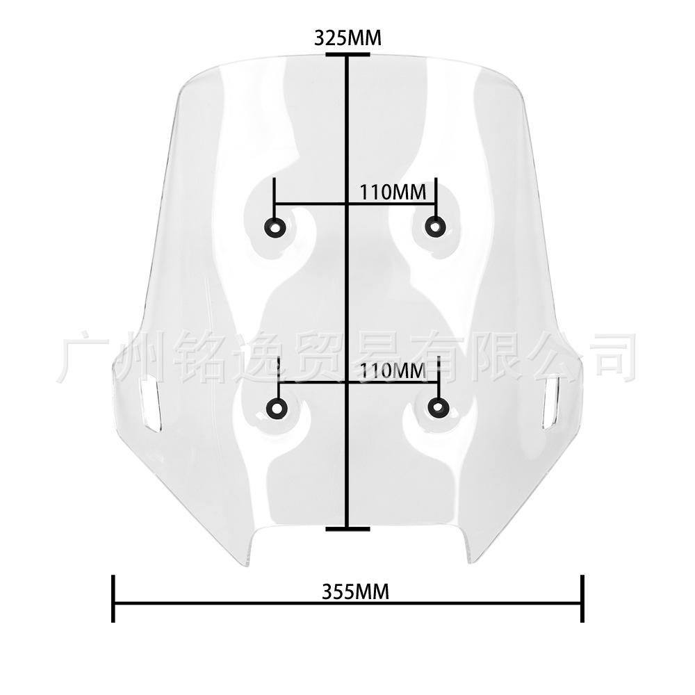 Zesílený přední deflektor pro motocykl Chunfeng 450MT
