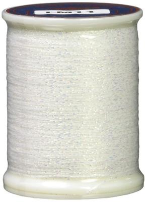 Toho Sangyo Lame Thread LM11 Fishing Line, 150m Roll, Aurora White, 18 Strands