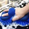 Fashion Microfiber Car Wash Sponge To Clean Car Care Details Brush Wash Towel Car Gloves Styling Accessories On  Both  Sides Available