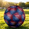 West Ham United FootballPrinted Size 5 Soccer Bootball, Anti Slip Adult Match Football Souvenir for Football Fans