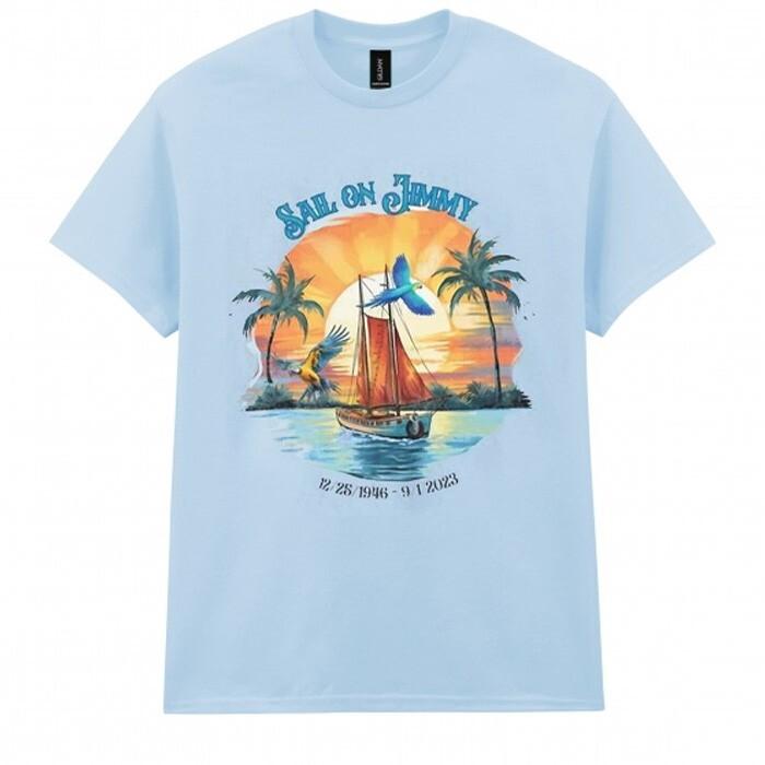 Jimmy Buffett Memorial Shirt Parrothead Island Graphi Reprint Gift for Fan S-5XL Unisex T-Shirt M