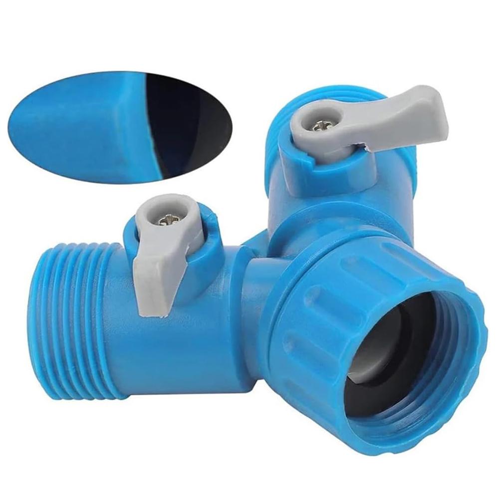 Female Thread Shunt Valve Y-Shaped Quick Connector Garden Irrigation Splitter Car Washing Controller Watering Supplies