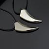 Domineering 1PC Cool Stainless New Steel Stylish Fashion Zinc Zinc Alloy Jewelry Wolf Tooth Necklace