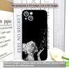 Creative Black Stardust Girl Pattern Phone Case for IPhone 17 16 12 11 14 Plus 13 14 15 Pro Max 12 13 Mini X XSMAX XR Soft Cover
