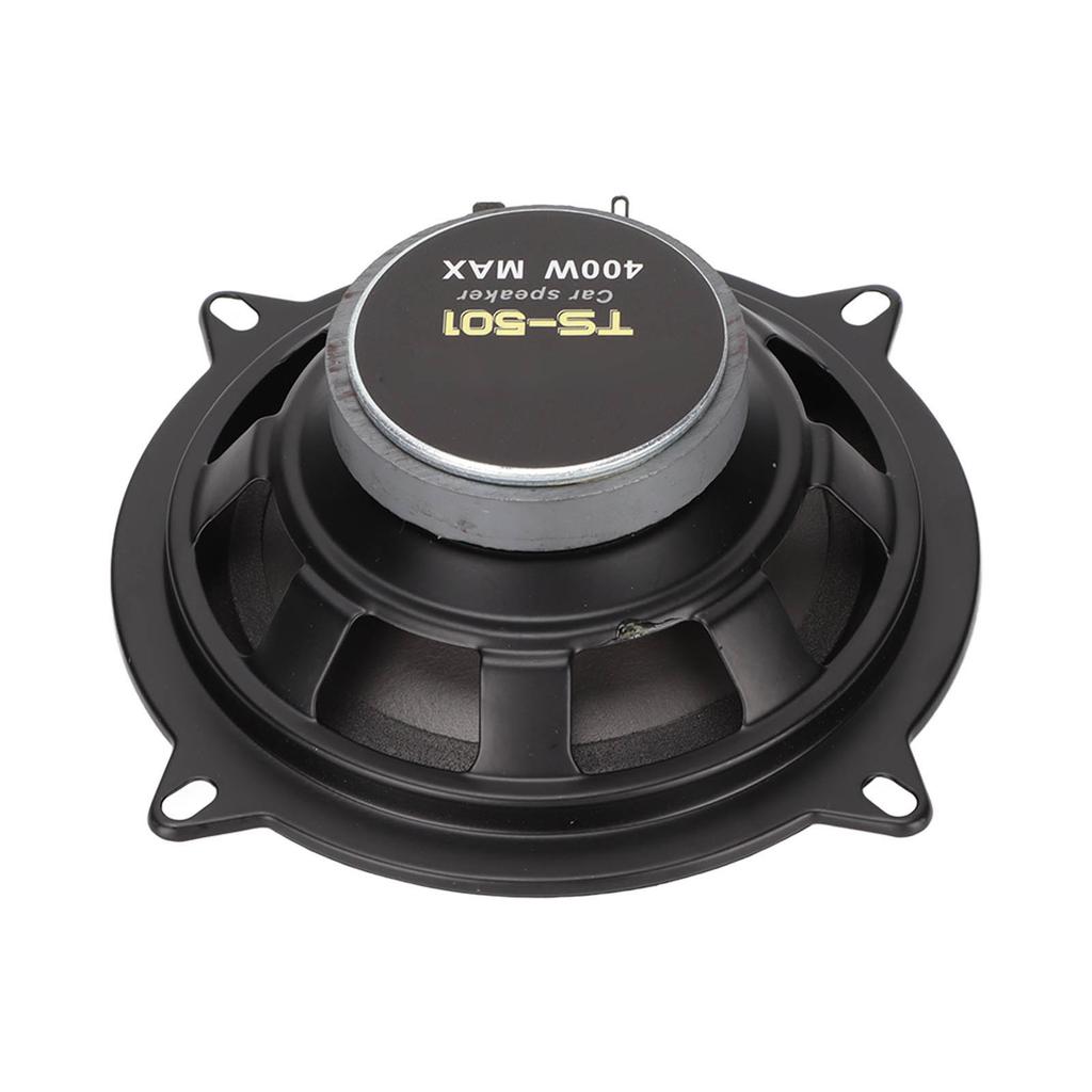 Car Spkers 400W Midrange 5in Coaxial External Magnetic 4 O 93dB 60Hz to 20KHz Black Loudspker for Car Sound System