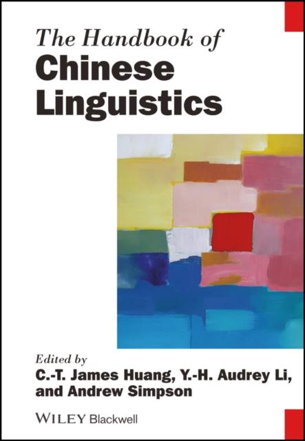 The The Handbook of Chinese Linguistics Book