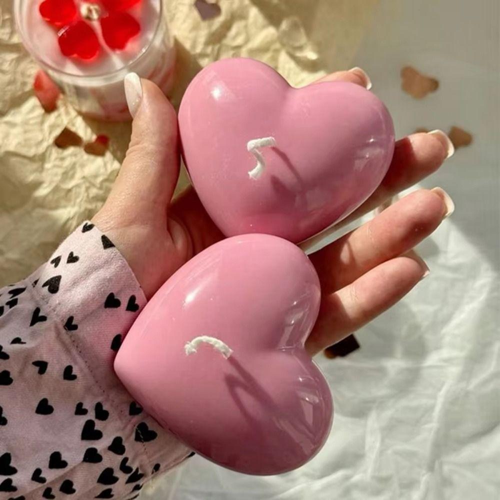 S/M/L Chocolate Baking Mold Heart Shape Love Heart Mold 3D Heart Cake Mold  Resin Crafts