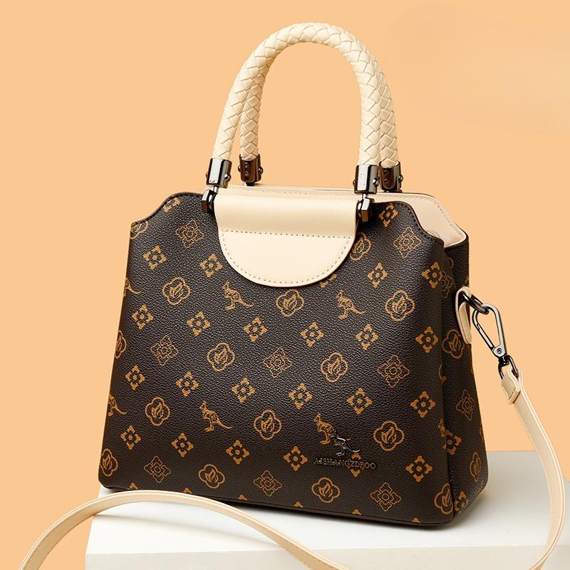 Women's High-end Handbag, Ladies' Large-capacity Handbag for Middle-aged Mothers, Crossbody Bag