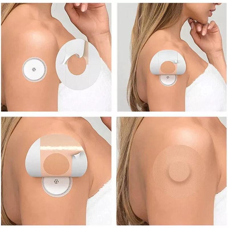 10-50pcs Waterproof Libre 2/3 Sensor Covers Flexible Patches Adhesive Circle Sports Running Accessories