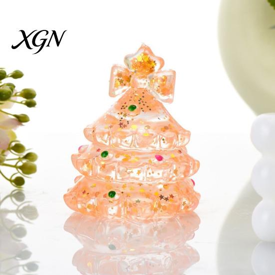 Relaxation Toys for Travel Christmas Tree Stress Ball, Soft TPR Squeeze Toy Relief, Glow Relief Adults in Dark Hand Fidget Sensory Toy, Holiday