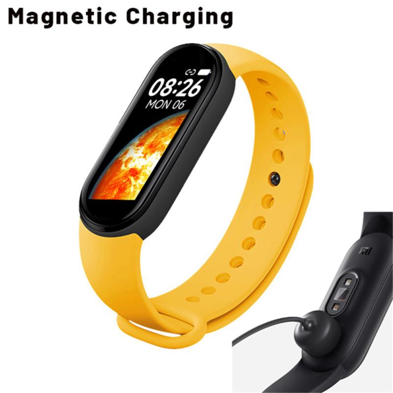 M7 Smart Watch Heart Rate Blood Pressure Monitor Waterproof Sports Watches Compatible For Android