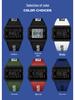 Sanda Sport Luminous Waterproof Casual Wristwatch for Students - Versatile Unisex Digital Timepiece