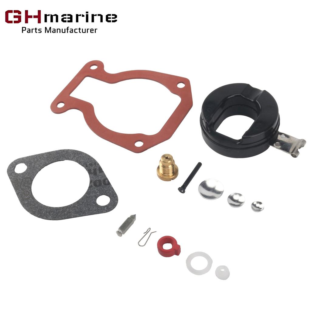 Marine Outboard Carb Repair Seal Kit For Evinrude Johnson OMC 4 4.5 5 7.5 9.9 15 HP 439072 398452 391305 398453 391937 765574