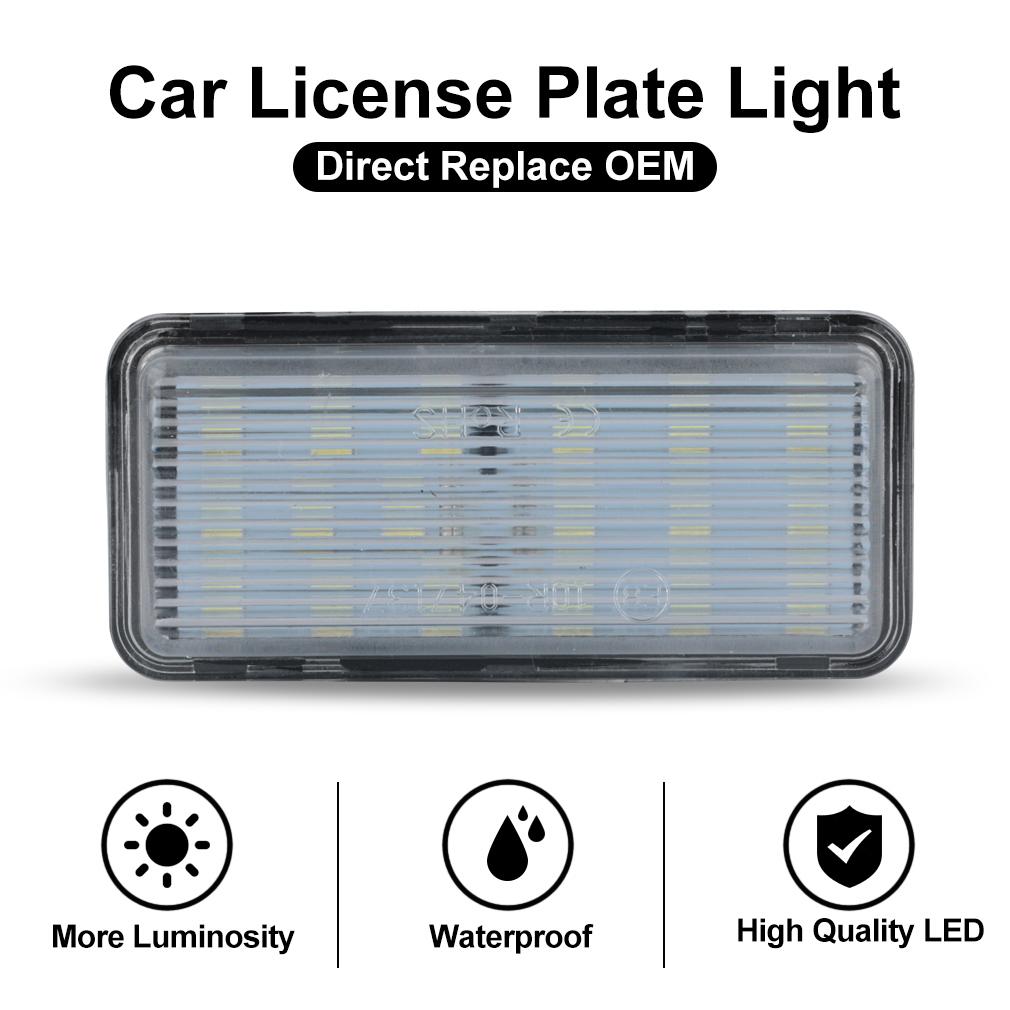 2 Pezzi Luce LED Targa Per Lexus LX470 LX570 GX470 Per Toyota Land Cruiser Prado J100 J120 J200 Reiz Mark X Lampade Targa