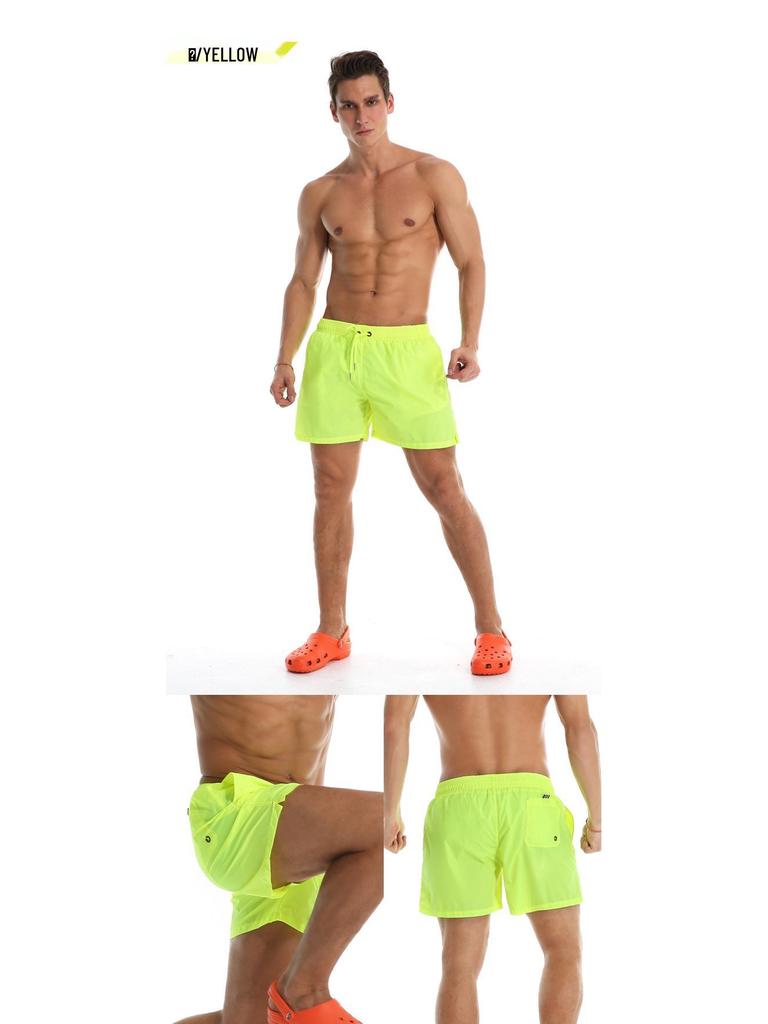 Men's Quick-Dry Beach Shorts - Breathable, Waterproof, Casual Sportswear