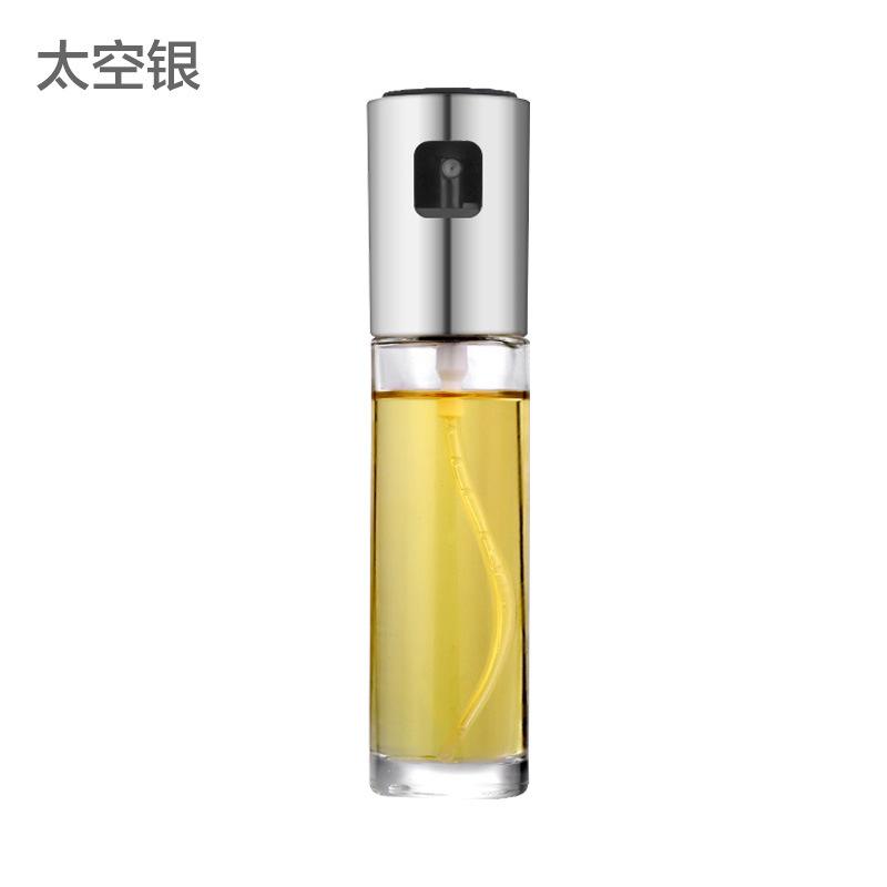 Household oil spray bottle, oil spray pot, barbecue oil pot, seasoning bottle, seasoning bottle, kitchen press spray oil control bottle