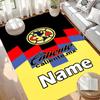 Custom Name Personalized Club America Print Carpet, Versatile Home Decor Rug, for Playroom, Apartment, Balcony, Entryway, Hallway Gift