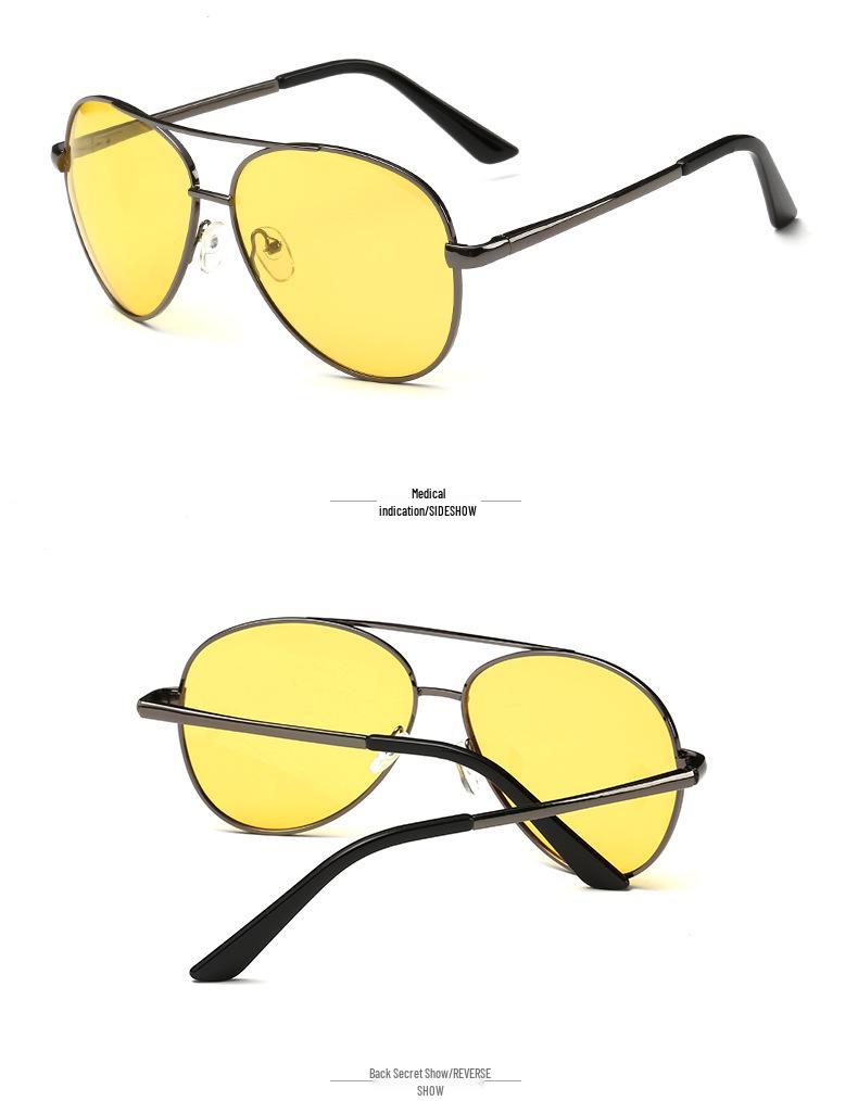 Anti-Glare Night Vision Driving Glasses for Men - Luminous Protection from Headlights