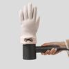 Women Fall Winter Windproof Touchscreen Thick Fleece Lining Daily Use Commuting Superior Warmth Cycling Gloves