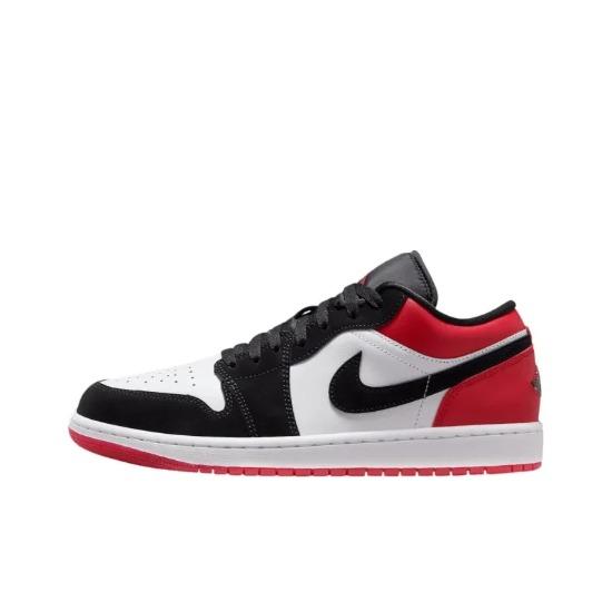 Jordan Air Jordan 1 Low"White Black Gym Red" IB8971-106 Unisex