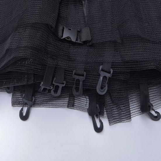 Ochranná síť na trampolínu Vysoká odolnost Vodotěsný nylonový kruhový náhradní bezpečnostní kryt na trampolínu pro domácnost