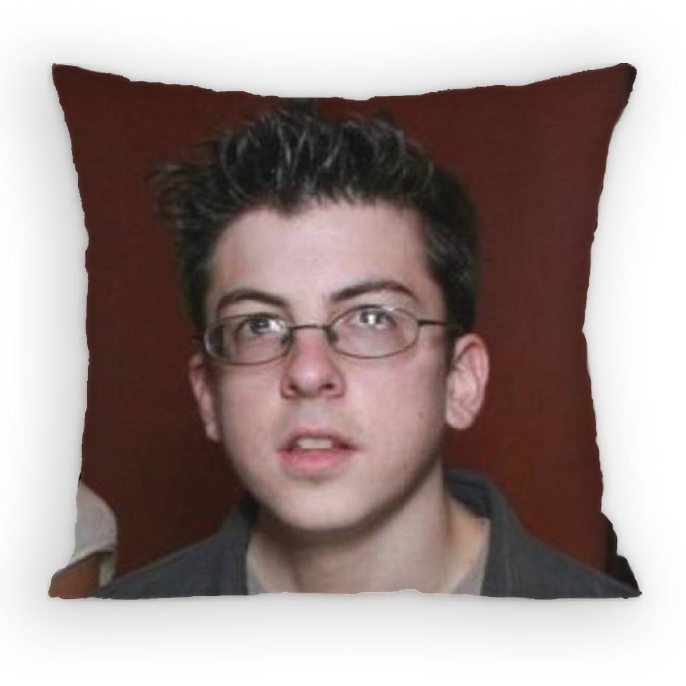 MMclovin Movie SSuperbad Pillow Case Antidustmite Pillowcase Invisible zipper silky short plush Sofa cushion cover