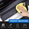 Door Sill Protector, Car Door Edge Guards, Carbon Fiber Car Protective Sticker, Door Pedal Trunk Anti-Scratch Decoration, Universal for Most Cars