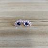 2026 new summer hot selling niche design eye shaped earrings, suitable for casual and fashionable matching