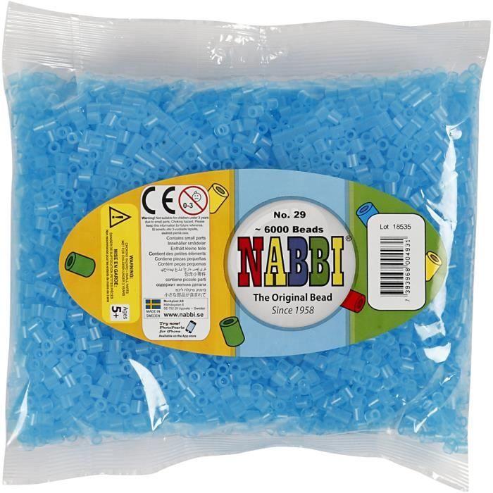 Classic Nabbi Ironing Beads for Pegboards, Jewelry, Etc.. Ref 751291