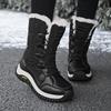 Winter Women's Snow Boots Thickened Plush Platform Cotton Shoes Comfortable Fashion Women's Leisure Ankle Boots Botas Para Mujer